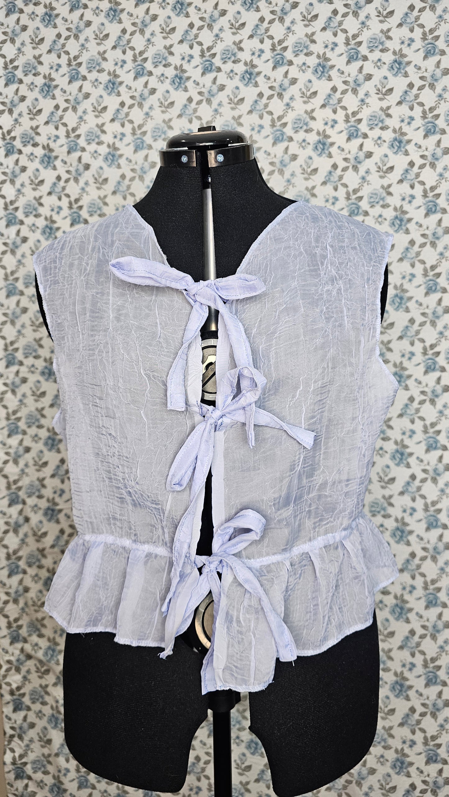 Bow Blue top