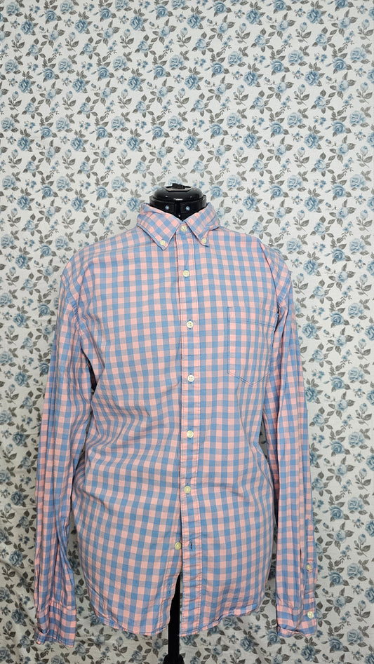 Bow Chechered Pink Top
