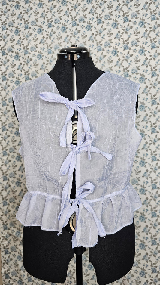 Bow Blue top